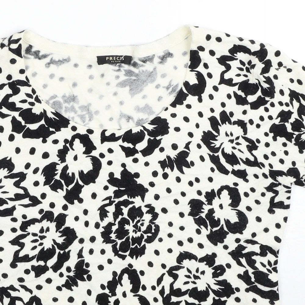 Womens UK Size XS Precis Multicoloured Basic T-Shirt
