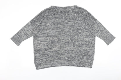 Womens UK Size M Wallis Grey Pullover Jumper