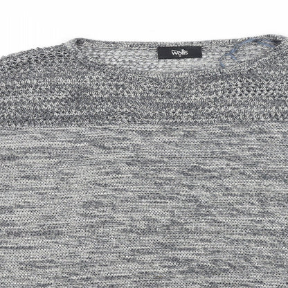 Womens UK Size M Wallis Grey Pullover Jumper