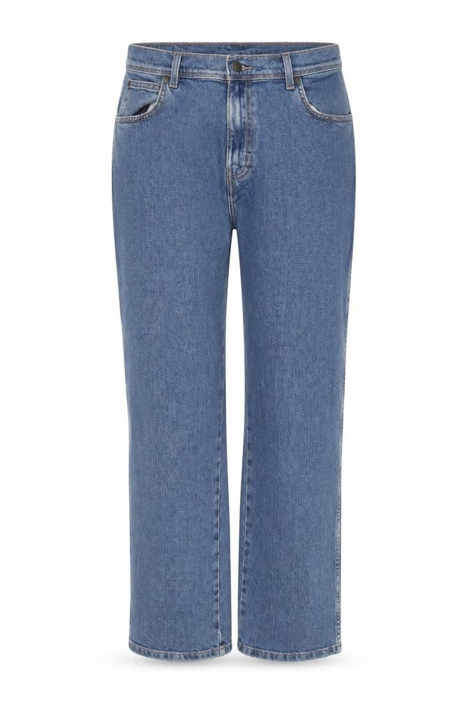 Womens UK Size 32 in Denim & Co. Regular Fit Straight Blue Jeans