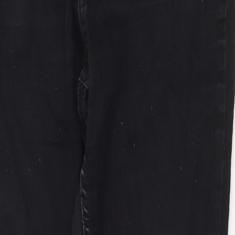 Womens UK Size 12 H&M Regular Fit Skinny Black Jeans