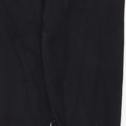 Womens UK Size 12 H&M Regular Fit Skinny Black Jeans