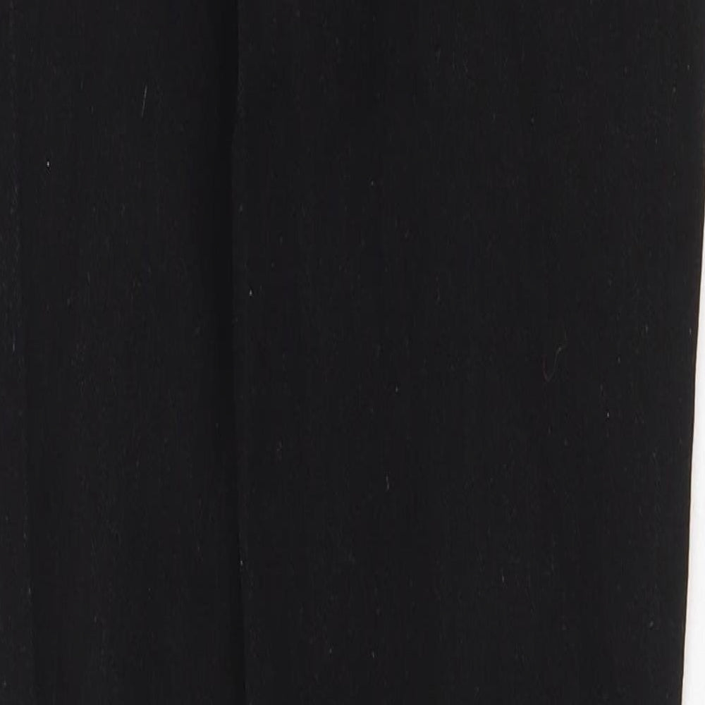PRETTYLITTLETHING Womens Black Cotton Skinny Jeans Size 6 Regular Zip