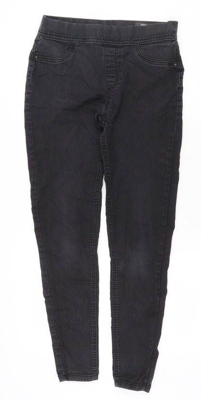 TU Womens Grey Cotton Jegging Jeans Size 10 Regular