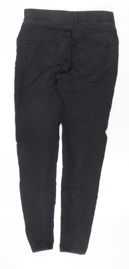 TU Womens Grey Cotton Jegging Jeans Size 10 Regular