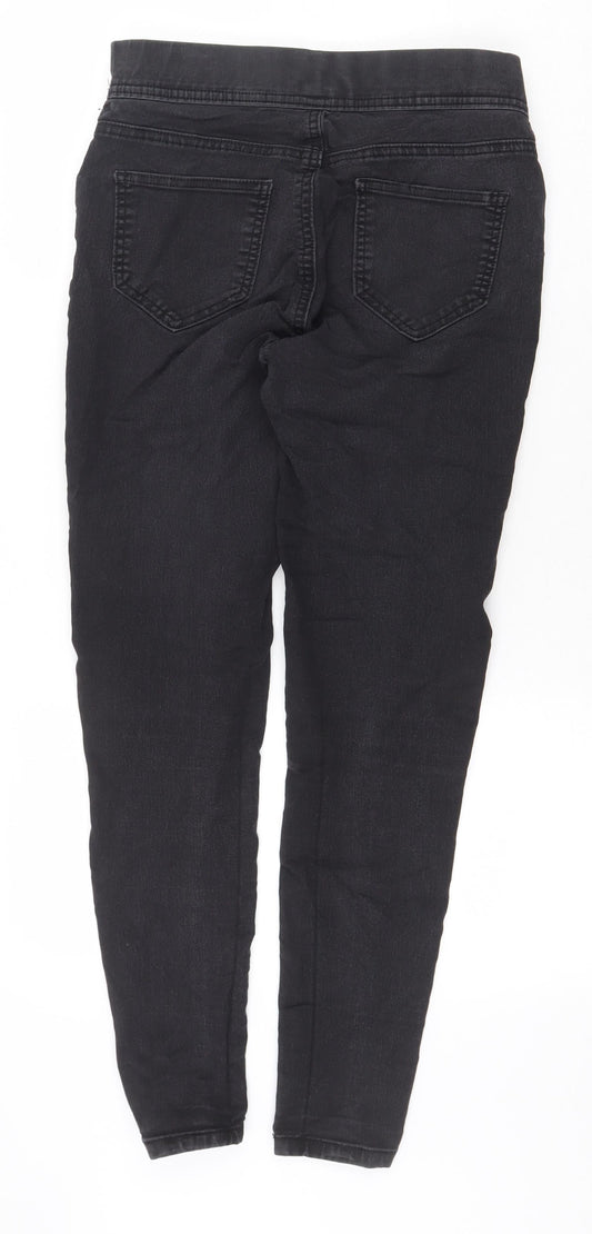 TU Womens Grey Cotton Jegging Jeans Size 10 Regular