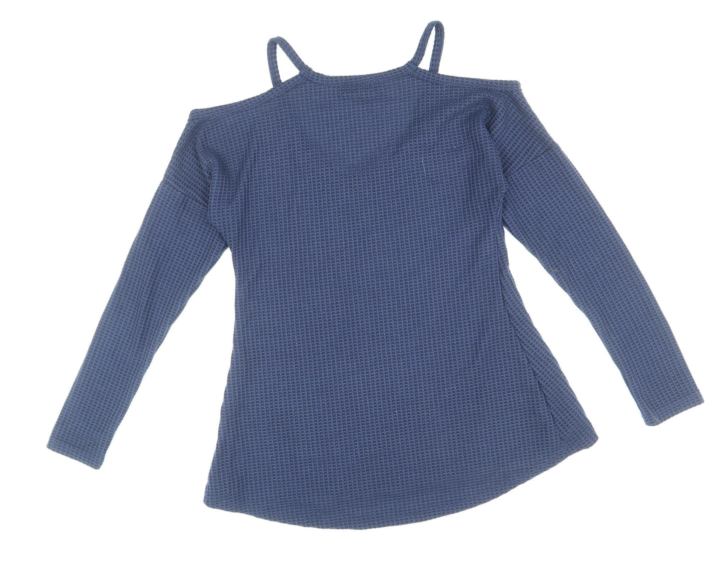 Womens UK Size S Yoins Blue Basic Tank