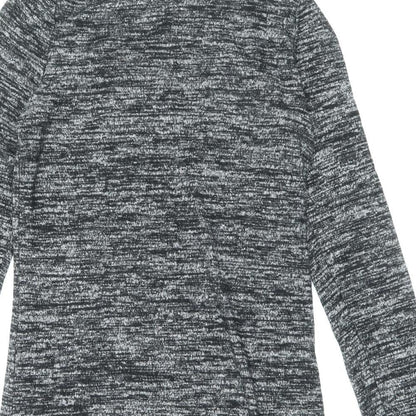 Gap Womens Grey Polyester Jumper Dress Size S Round Neck Pullover