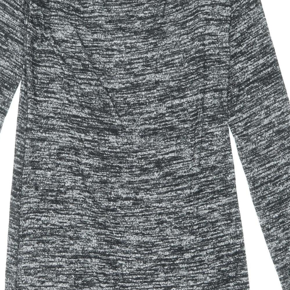 Gap Womens Grey Polyester Jumper Dress Size S Round Neck Pullover