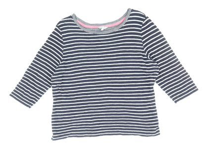 Womens UK Size 16 Per Una Blue Pullover Jumper