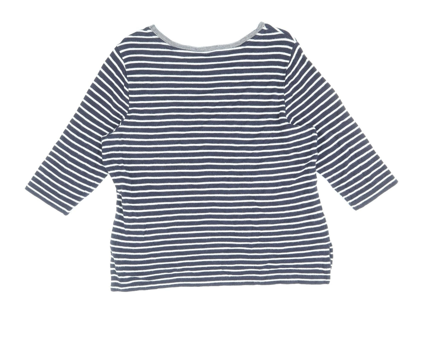Womens UK Size 16 Per Una Blue Pullover Jumper