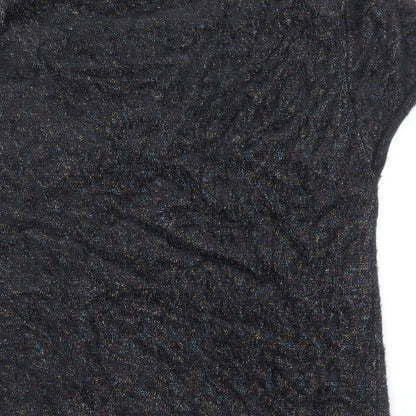 Womens UK Size M Zara Black Pullover Jumper