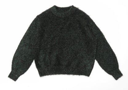 Womens UK Size S H&M Black Pullover Jumper