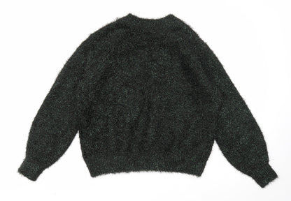 Womens UK Size S H&M Black Pullover Jumper