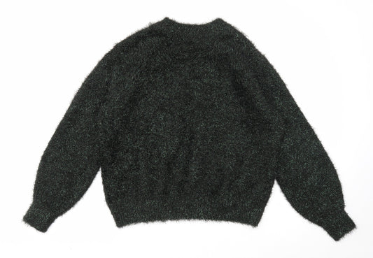 Womens UK Size S H&M Black Pullover Jumper