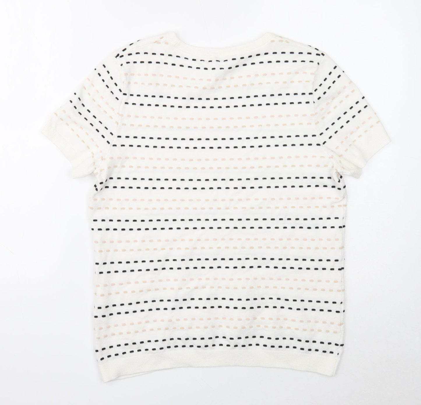 Womens UK Size 14 Warehouse White Pullover Jumper