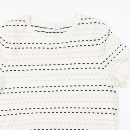 Womens UK Size 14 Warehouse White Pullover Jumper
