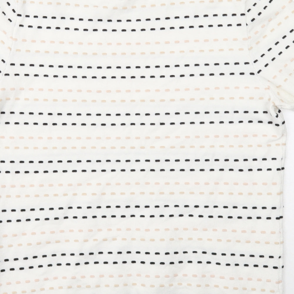 Womens UK Size 14 Warehouse White Pullover Jumper