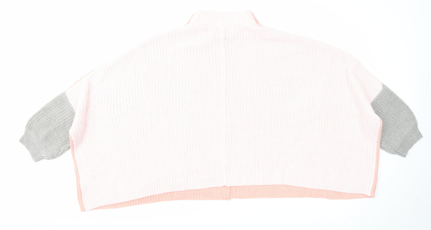 Womens UK Size 10 Threadbare Pink Pullover Jumper