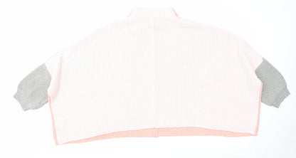 Womens UK Size 10 Threadbare Pink Pullover Jumper