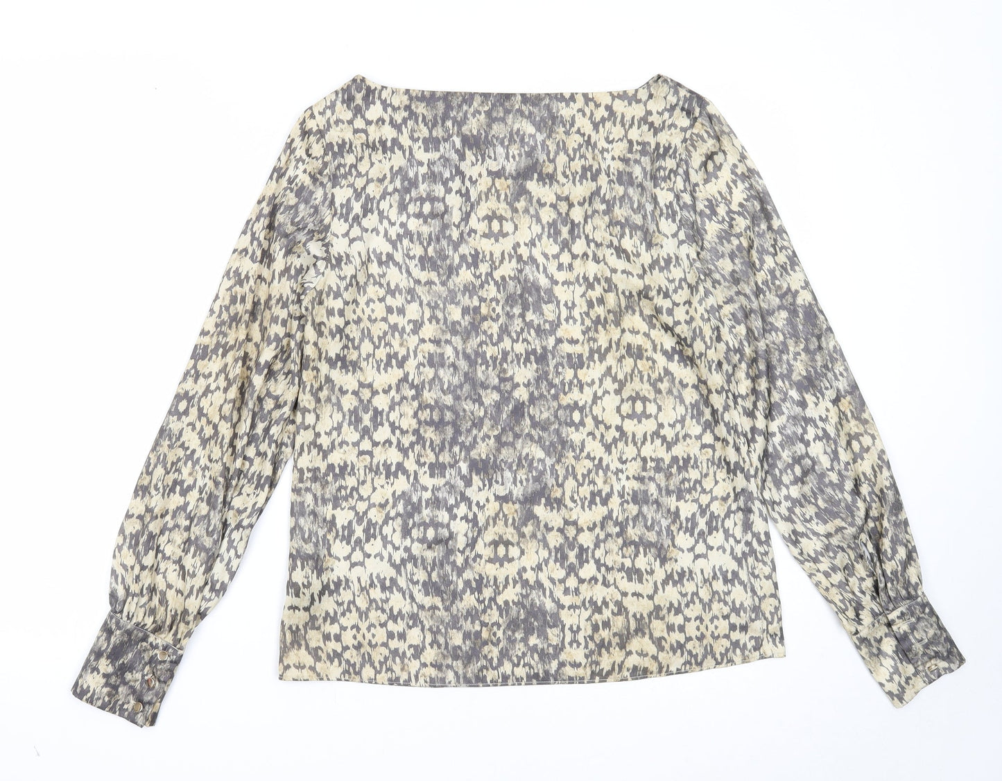 Womens UK Size 8 H&M Multicoloured Basic Blouse