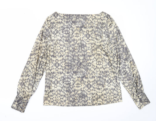 Womens UK Size 8 H&M Multicoloured Basic Blouse