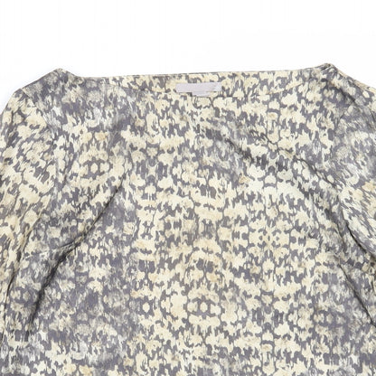 Womens UK Size 8 H&M Multicoloured Basic Blouse
