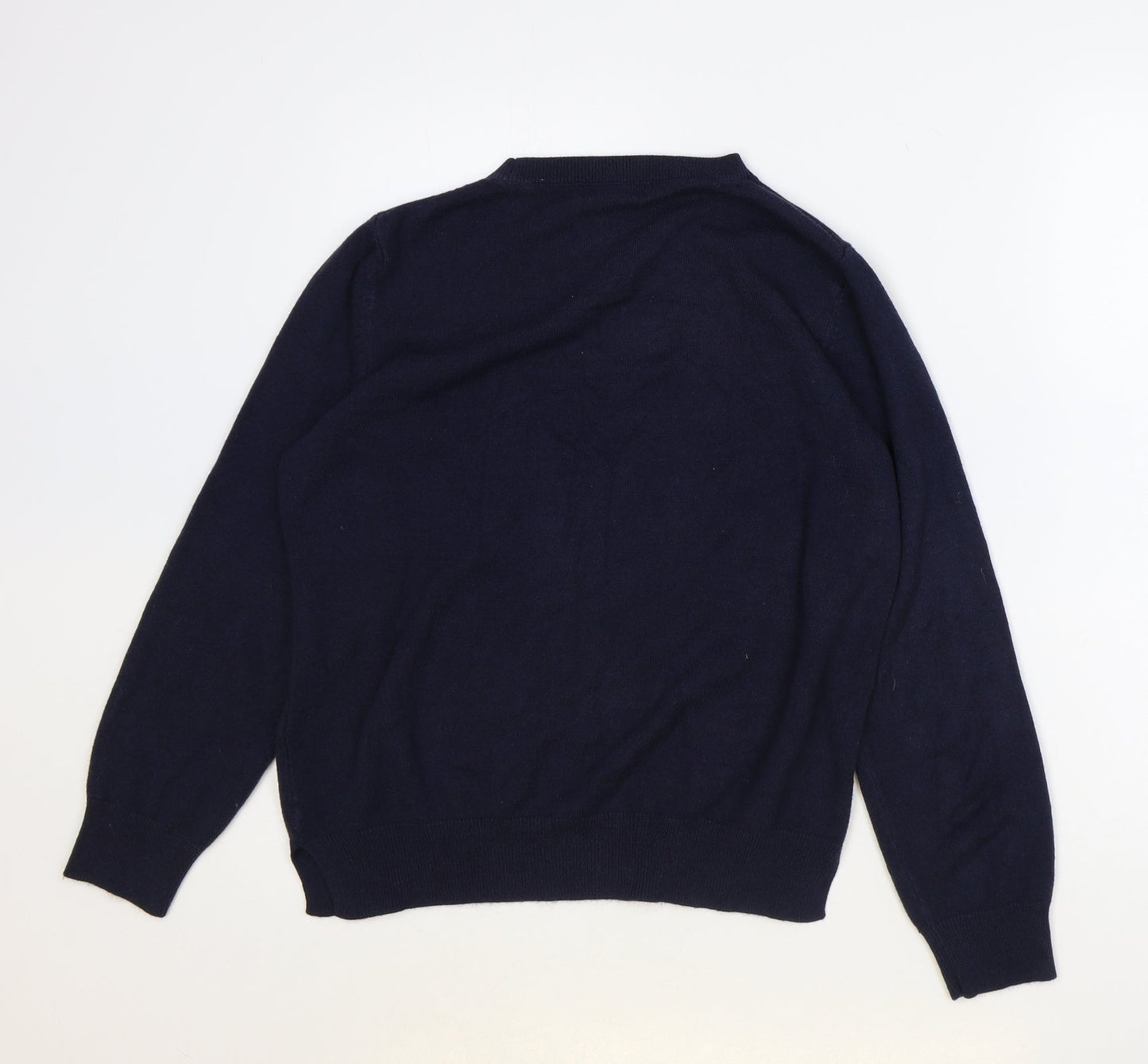 Womens UK Size 14 Marks and Spencer Blue Pullover Jumper
