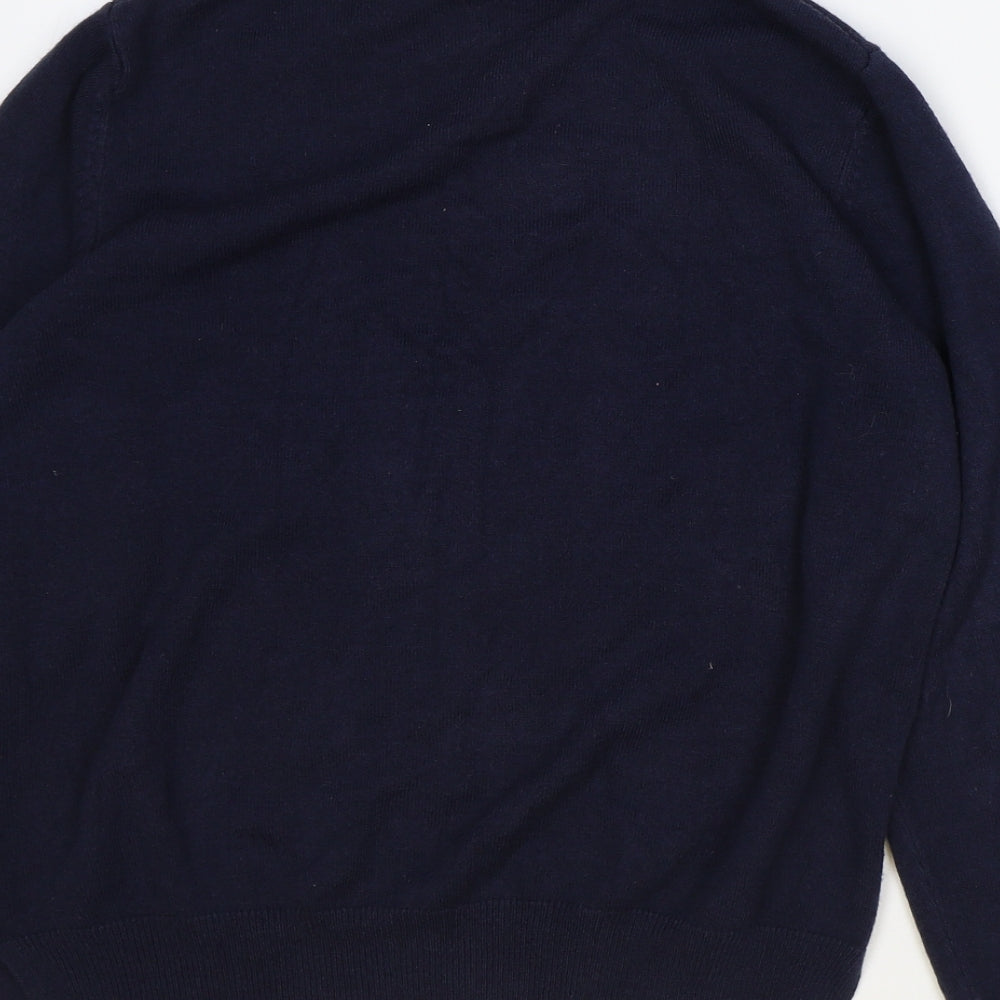 Womens UK Size 14 Marks and Spencer Blue Pullover Jumper
