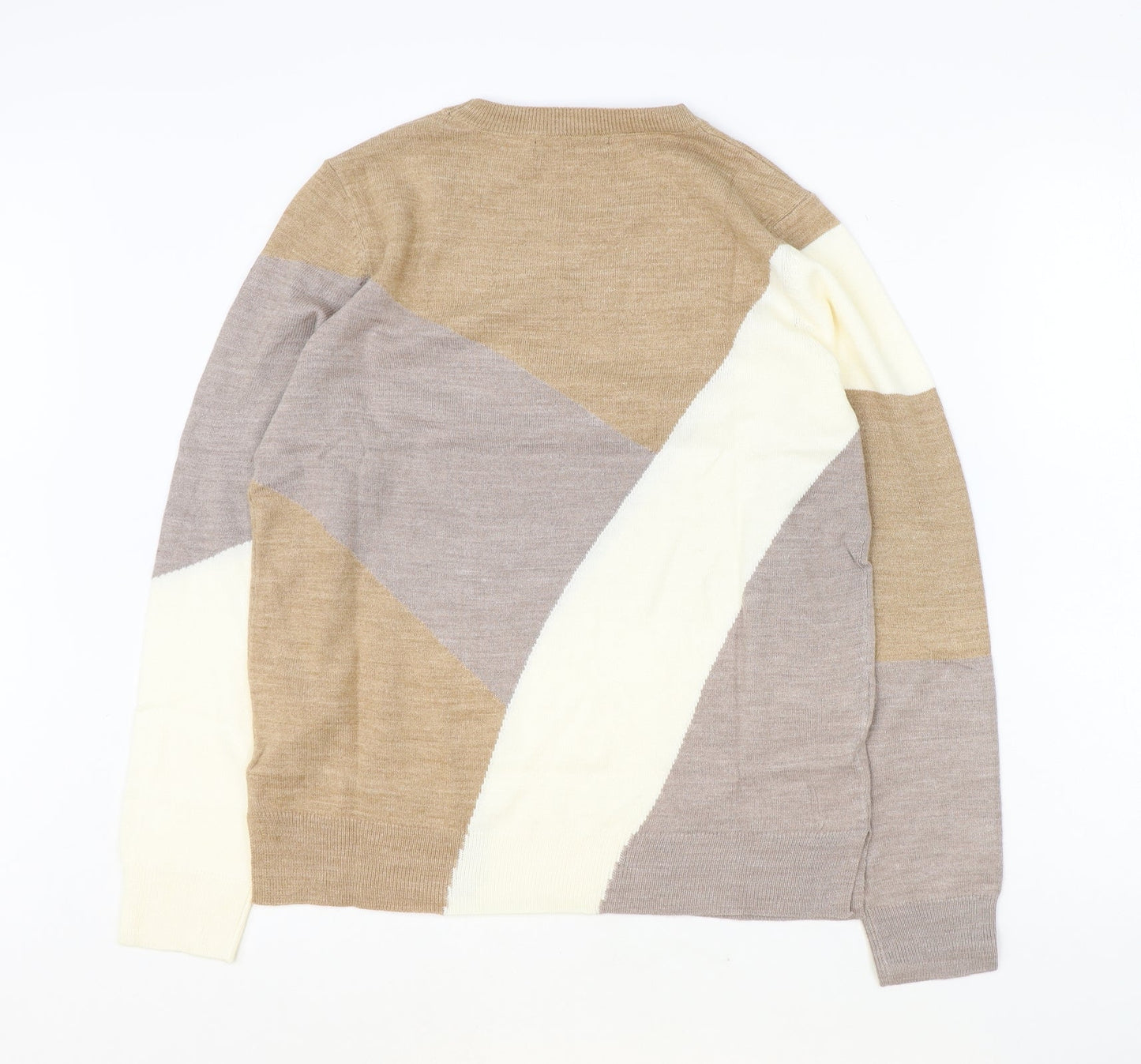 Womens UK Size 12 Marks and Spencer Brown Pullover Jumper