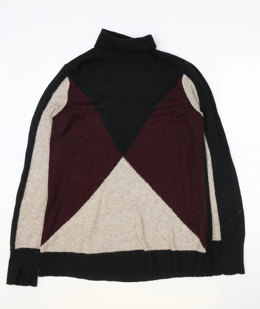 Womens UK Size S Wallis Multicoloured Pullover Jumper