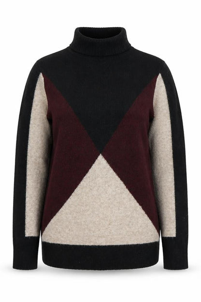 Womens UK Size S Wallis Multicoloured Pullover Jumper