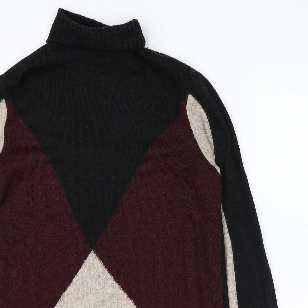 Womens UK Size S Wallis Multicoloured Pullover Jumper