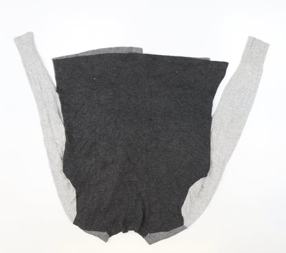 Womens UK Size 10 Marks and Spencer Grey Cardigan Jumper