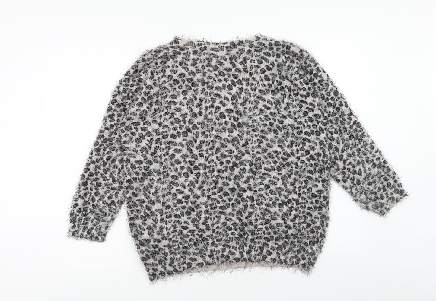 Womens UK Size M Wallis Grey Pullover Jumper