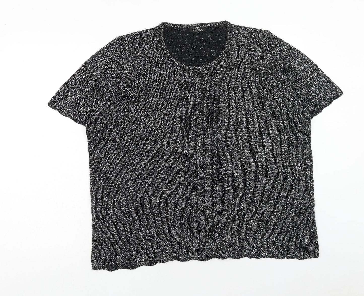 Womens UK Size XL Bonmarche Black Pullover Jumper