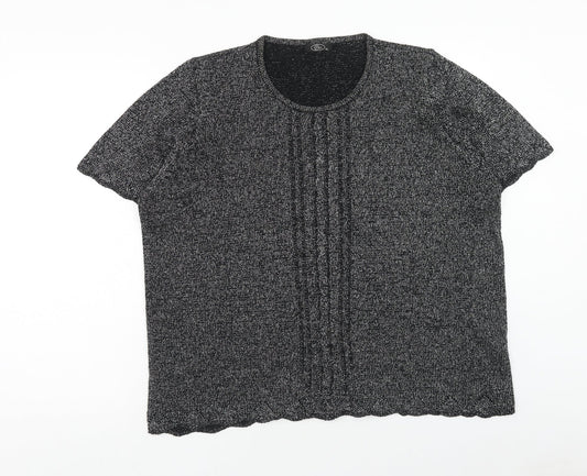 Womens UK Size XL Bonmarche Black Pullover Jumper