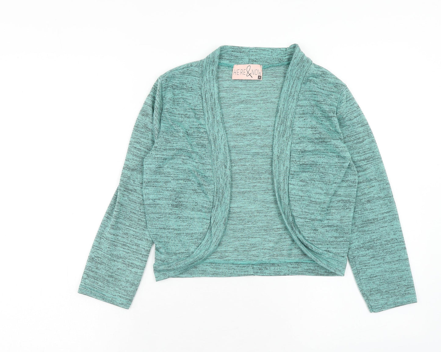 Womens UK Size M Marks and Spencer Green Cardigan Jumper