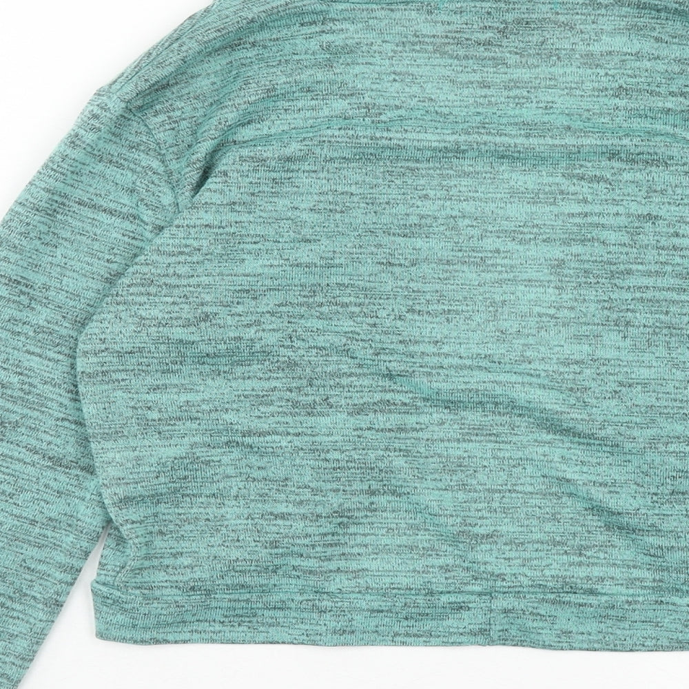 Womens UK Size M Marks and Spencer Green Cardigan Jumper