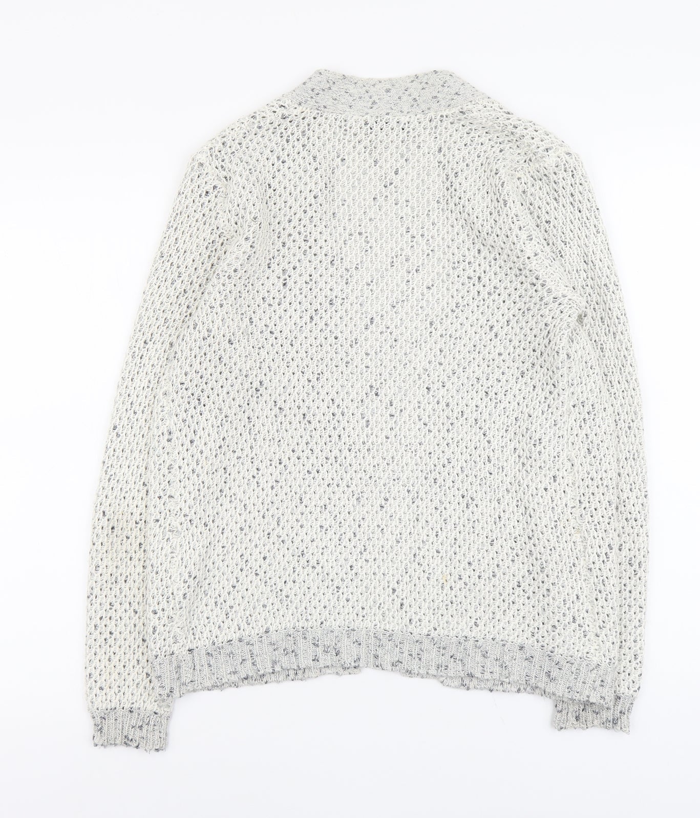 Womens UK Size 12 M&Co Grey Cardigan Jumper
