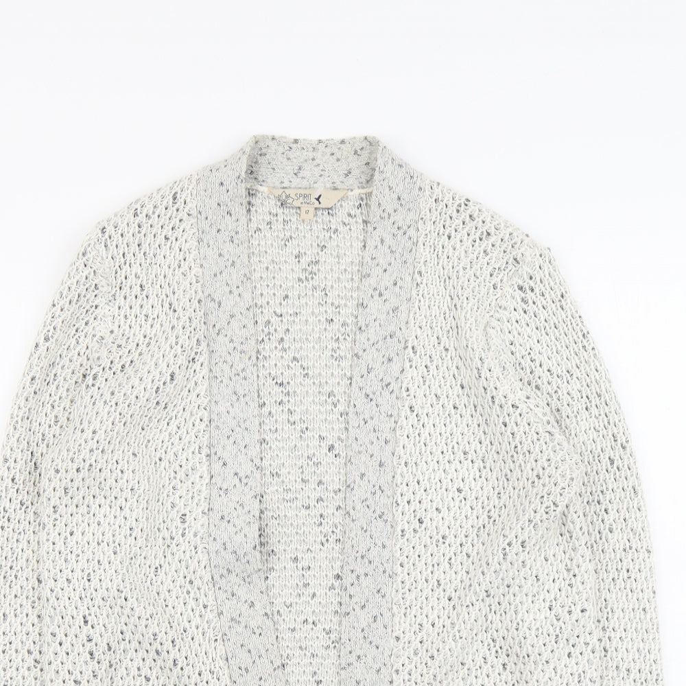 Womens UK Size 12 M&Co Grey Cardigan Jumper