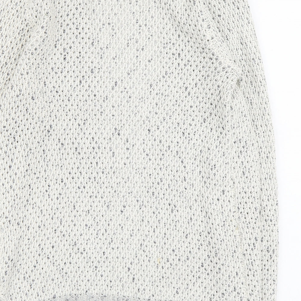 Womens UK Size 12 M&Co Grey Cardigan Jumper