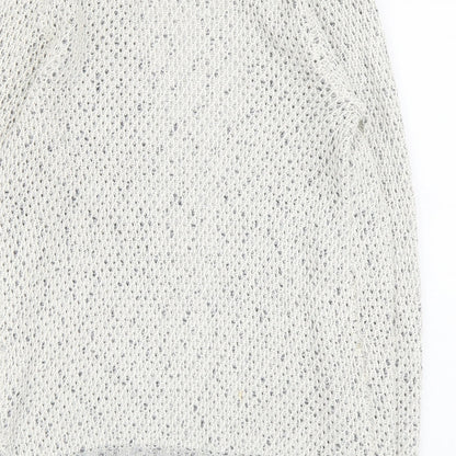 Womens UK Size 12 M&Co Grey Cardigan Jumper