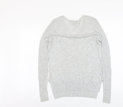 Womens UK Size 8 Atmosphere Grey Pullover Jumper
