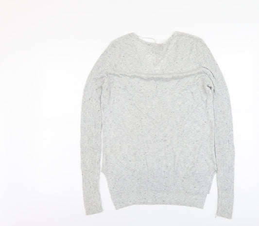 Womens UK Size 8 Atmosphere Grey Pullover Jumper