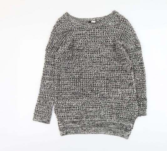 Womens UK Size S H&M Grey Pullover Jumper