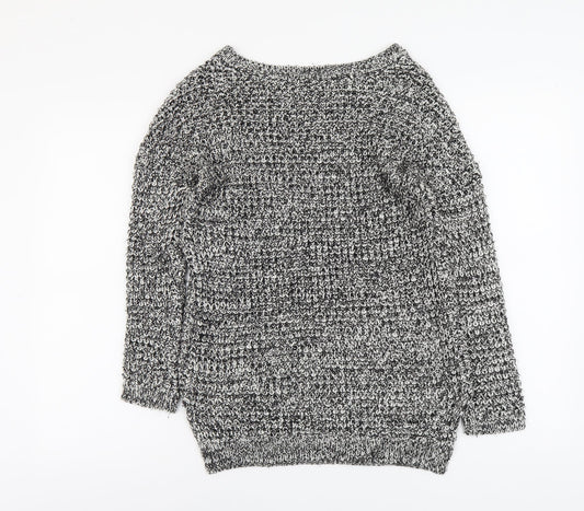 Womens UK Size S H&M Grey Pullover Jumper