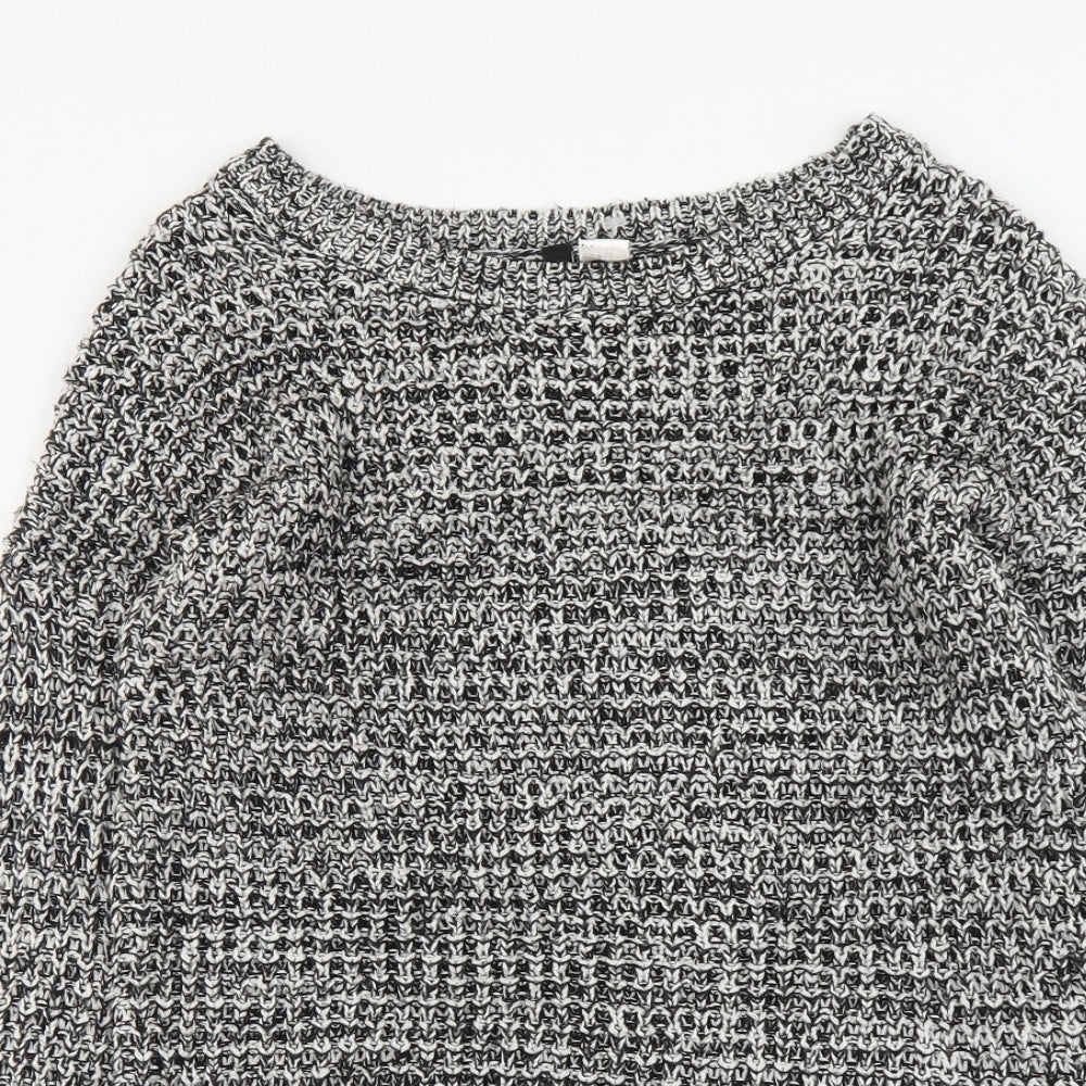 Womens UK Size S H&M Grey Pullover Jumper