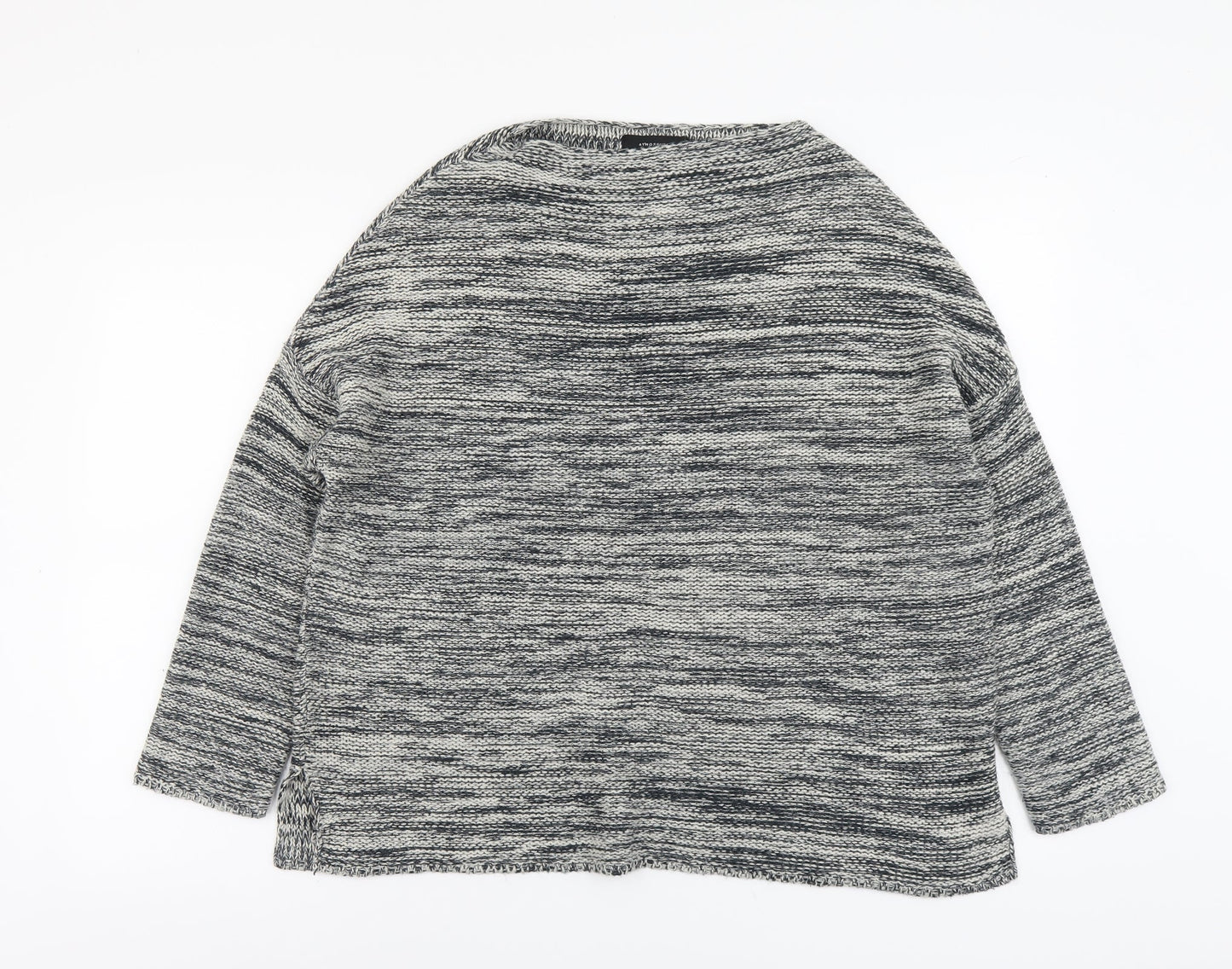 Womens UK Size 12 Atmosphere Grey Pullover Jumper