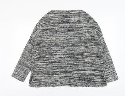 Womens UK Size 12 Atmosphere Grey Pullover Jumper